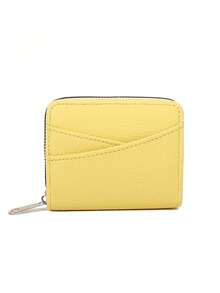 1pc Personalized Custom Text Mini Zipper Wallet, PU Leather Zipper Card Holder, Women's Casual Daily Coin Purse, Cute Mini Money Bag Gift For Her - Multicolor - View 9
