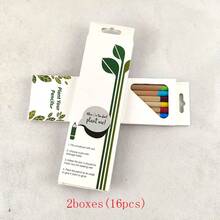 PLANT FUN HB Unsharpened Graphite Plantable Wooden Pencils Growing Pencil | 8pcs Per Pack - Round - View 10
