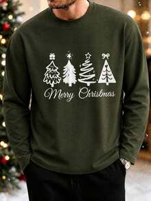 Men T-Shirts - Army Green - View 1