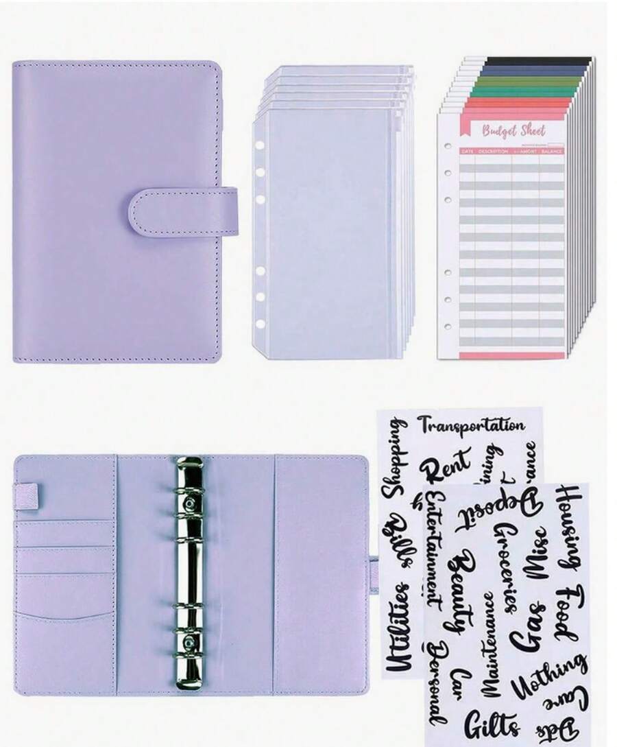 Kids File Jackets & File Pockets - Mor - Görünüm 1