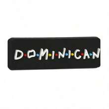 18pcs Random Dominican Series Shoe Charms, Suitable For Sandals, Popular Shoe Decoration Accessories, Excellent Gift For Teens, Men And Women - Multicolor - View 3