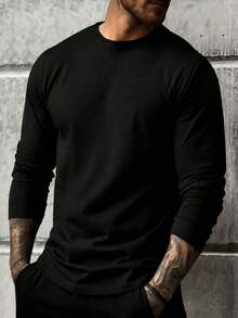 Men T-Shirts - Black - View 1