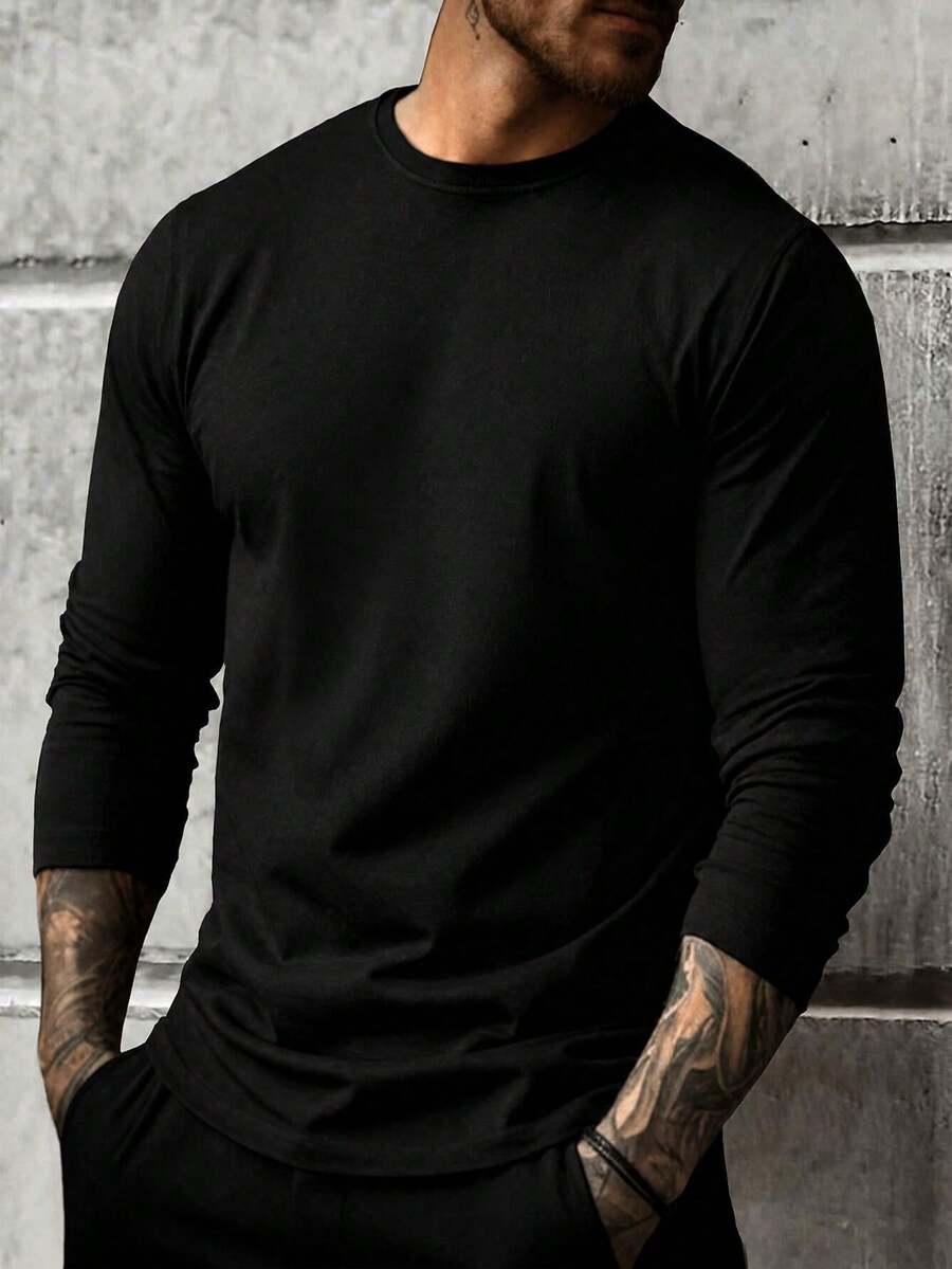Men T-Shirts - Black - View 1