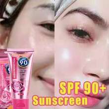 SPF 90 防曬乳 6 入組，高防護美白臉部與身體防曬乳液，清爽不油膩 UV 防護，旅行裝 6 X 60ml - 6pcs - 查看 2
