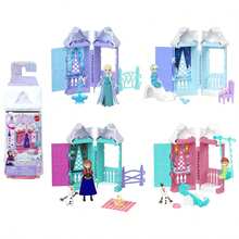 Mattel JFG24-986B Frozen Arendale Animals Blind Box (Character May Vary),  Anna And First House, 2 Mini Dolls, Surprise, Pretend Play, Ages 3 And Up, Multi - JFG24 - View 1