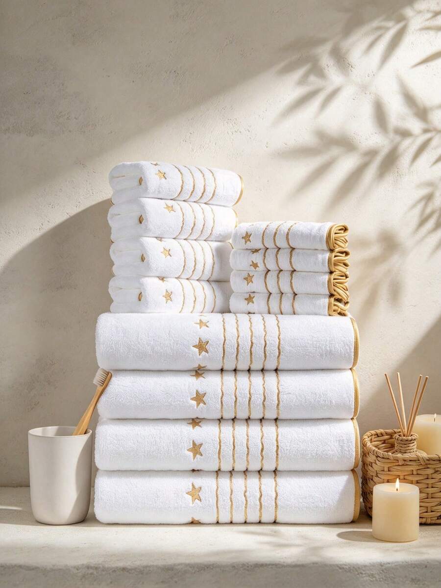 1/2pcs Coral Fleece Solid Color Towel Set Bathroom Set Super Soft Absorbent Lint-Free (Lightweight Thin Style) Quick Dry Hand Towel Absorbent Bath Towel Face Towel Microfiber Bath Towel Outdoor Pool Towel Bathroom Decor - Multicolor - View 1