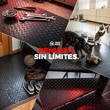 VINILMAX Plastic Flooring - Black - View 9