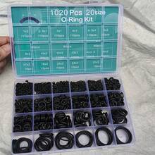 Bộ 1020 vòng đệm O-ring cao su Nitrile NBR, mặt cắt tròn, nhiều kích cỡ, 20 size, phù hợp cho máy rửa áp lực cao và các linh kiện làm kín khí - Vòng đệm 1020ps - Xem 7
