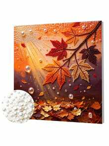 Handmade Pearl Painting Set, Christmas Snowman Pattern Design, Full Set Of Hand Tools, Latest Photo Frames, Christmas Gifts. - A - View 6
