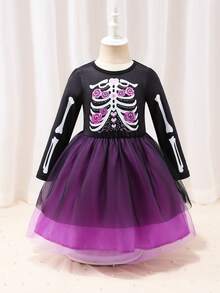 Young Girls Dresses - Violet Purple - View 8
