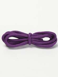 1 Pair Solid Color Round Shoelaces, Outdoor Casual Sports Shoe Replacement Accessory - Multicolor - View 31