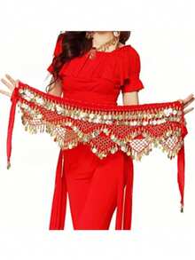 Handmade Bohemian Tassel Coin Waist Chain, Perfect For Belly Dancing, Festival Performances, And Cultural Celebrations - Multicolor - View 6