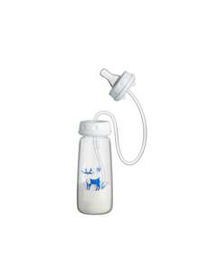 1pc Infant Hands-Free Standard Neck 240ml PP Baby Bottle Water Bottle Gravity Ball Straight Bottle Anti-Colic - 240ml - View 6