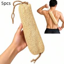 1 miếng xơ mướp tự nhiên nguyên miếng dùng cọ lưng, bông tắm chà xát cơ thể tẩy tế bào chết cho da - Màu vàng - Xem 6