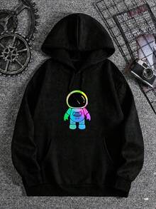 Men Hoodies - Black - View 1