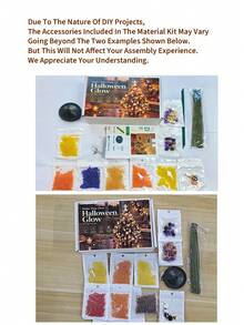 1 Set DIY Beaded Christmas Tree Kit, Handmade Shiny Holiday Decoration, 3D Crystal Bead Christmas Tree Making Set, Holiday Desktop Christmas Tree Decor - Multicolor - View 10