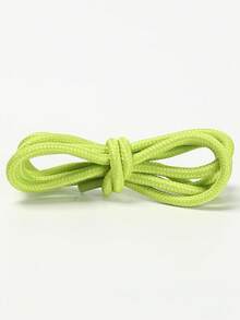 1 Pair Solid Color Round Shoelaces, Outdoor Casual Sports Shoe Replacement Accessory - Multicolor - View 29