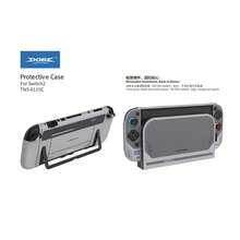Hard Shell Case For Switch 2, Anti-Scratch Anti-Slip Protective Cover, Lightweight Shockproof Design, Precise Cutouts, Stand Compatible, Gray Retro Style - View 4