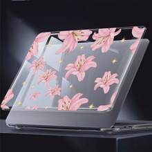 1pc Transparent Crystal Shockproof Protective Case, Suitable For MacBook, Fully Transparent Hard PC Shell With Ventilation Holes, Snug Fit Laptop Shell, Compatible With 13 Neo/13.3 Air/13.3 Pro/13.6Air/14.2 Pro/15Air/16.2Pro - View 4