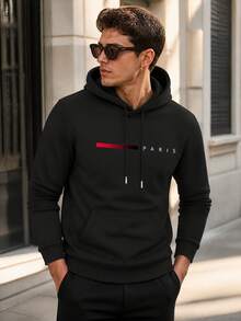 Men Hoodies - Black - View 3