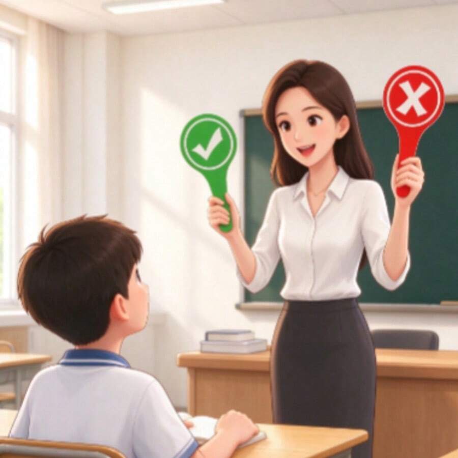 6/12/20 بطاقة تصويت محمولة الجانب مع علامات "صحيح" و"خاطئ"، بطاقات إجابة، مناسبة لوسائل التعليم التفاعلي في الفصل الدراسي، ألعاب عائلية، أنشطة تعلم تفاعلية، تصويت بناء الفريق، هدايا عيد الهالوين
