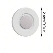 5pcs Magnetic Remote Control Holder - Remote Control Organizer, Floating Wall Mount, No-Drill Installation, Remote Control Wall Rack, Living Room Wall Magnetic Storage Rack, Strong Magnetic Hook, Wall-Mounted Magnetic Bracket, Remote Control, Wall-Mounted Remote Control Organizer, Suitable For Various Remote Control Panels Wall-Mounted Magnetic Hook, Easy Installation And Retrieval, - Multicolor - View 5