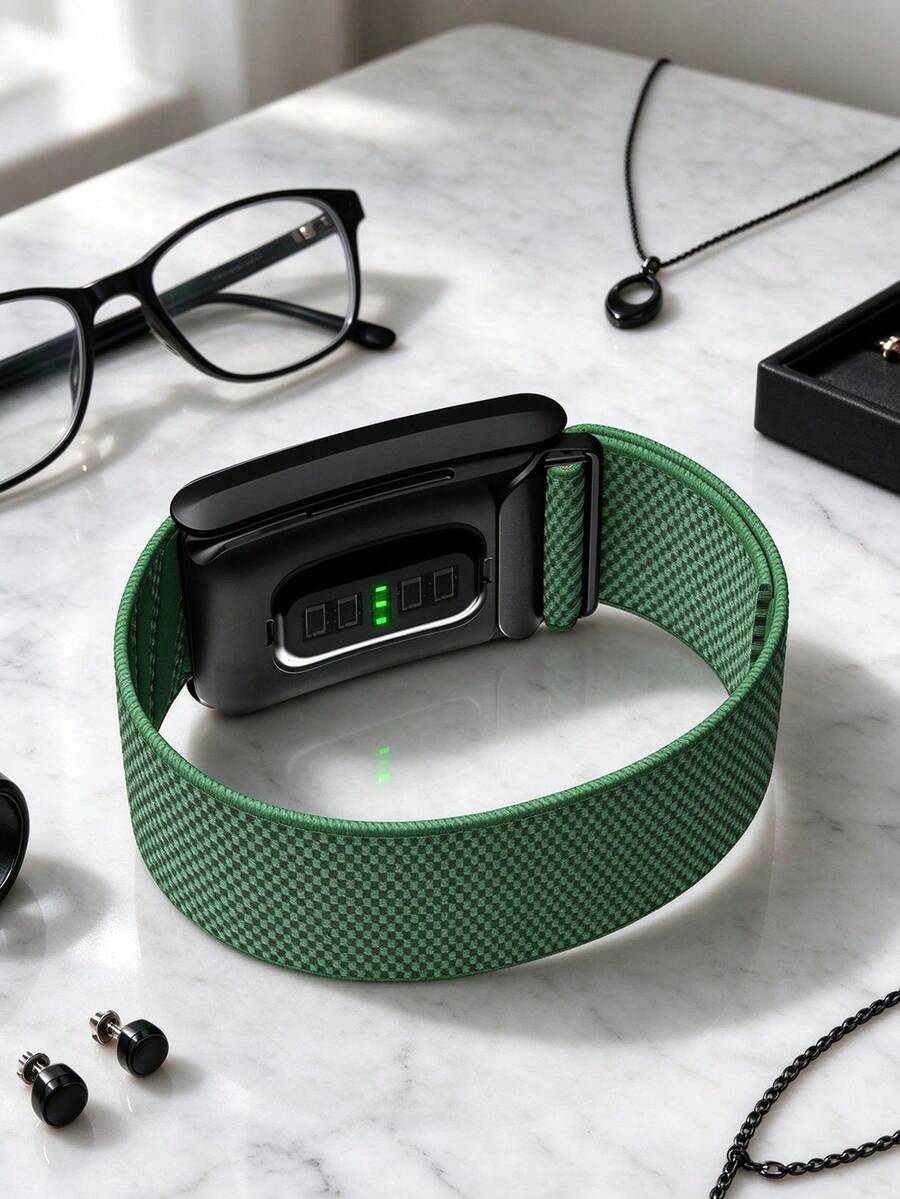 WH 4.0 Watchband SuperKnit Wristband WH4.0 For Compatible OOP4.0 Wrist Strap - Green - View 1