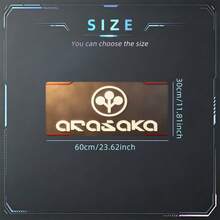 Cyberpunk Arasaka Logo Gaming Mouse Pad Large Desk Mat, Non-Slip Rubber Base With Stitched Edge, XL Extended Computer Keyboard Desk Pad 35.4x15.7 Inch, Table Mat For Home Office & Gamers, Ideal Gift For Men Women - View 14