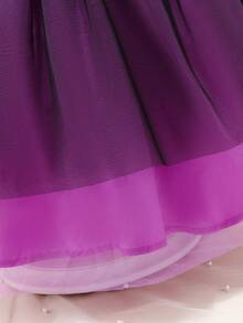 Young Girls Dresses - Violet Purple - View 3