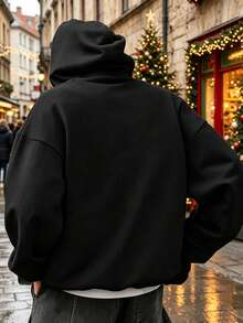 Men Hoodies - Black - View 3