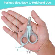 Cat Nail Clipper, Suitable For Indoor Cats, Cat Nail Trimmer With Nail File, Cat Claw Clipper, Pet Nail Clipper, Pet Nail Clipper Set, Suitable For Various Cats, Puppies, Kittens, Small Dogs And Other Small Pets, No Battery Required - A - View 4