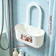 Giỏ thoát nước đa năng dày dặn bền bỉ, giá thoát nước cho miếng bọt biển và khăn, dễ tháo lắp, giá lọc bồn rửa không cần khoan, dùng cho cả nhà bếp và nhà tắm, giỏ lưu trữ miếng bọt biển và khăn, phù hợp để rửa và bảo quản rau củ quả - Xem 5