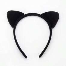 2pcs/1pc Cute Cat Leopard Cheetah Ear Headband For Women,Animal Ear Hairbands For Party Costume Accessories - Multicolor - View 7