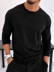 Men T-Shirts - Black - View 1