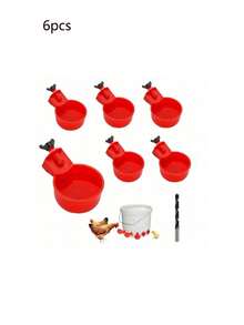 36/12/6 Chicken Waterer | Large Automatic Poultry Waterer, Suitable For Chickens, Turkeys, Ducks, Geese, Rabbits And Other Birds | Leak-Proof Poultry Waterer - Multicolor - View 10