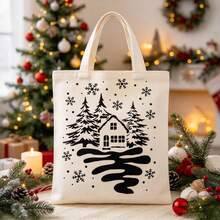4 miếng khuôn stencil Giáng Sinh tái sử dụng, 7.87X5.91 inch, gồm mẫu ông già Noel, người tuyết, bông tuyết, rừng tuyết và ngôi nhà, hoàn hảo để trang trí nhà cửa và lễ hội - A - Xem 8