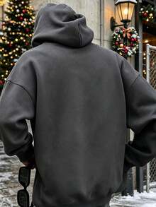 Men Hoodies - Dark Grey - View 3