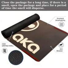 Cyberpunk Arasaka Logo Gaming Mouse Pad Large Desk Mat, Non-Slip Rubber Base With Stitched Edge, XL Extended Computer Keyboard Desk Pad 35.4x15.7 Inch, Table Mat For Home Office & Gamers, Ideal Gift For Men Women - View 7
