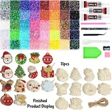 Hot Selling 3mm Christmas AB Color Resin Pearl Jelly Rhinestone Bean DIY Clothing Diamond Mobile Phone Diamond - Multicolor - View 15
