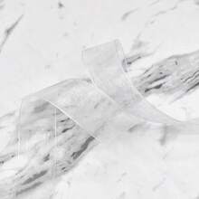 1PC-5Yards*2.5CM Gold Edge Snow Chiffon Transparent Ribbon DIY Handmade Gift Box Packaging Ribbon Bow Clothing Headwear Accessories Decoration Ribbon - 5 Yards - View 18
