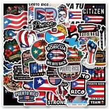 60 PCS Puerto Rico Stickers, Multicolor Pattern Stickers, Beautiful Stickers, Bottles, Decorative Paper, Scrapbooking, Diary, Laptop, Bumper, Skateboard, Water Bottle, Computer, Phone Greeting Cards, Photo Albums, Furniture, Stickers - one-size - View 10