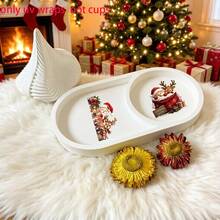 4pcs/Set Christmas Peeking Theme Pattern UV Transfer - For Crafts, Mugs, Laptops And Water Bottles, Self-Adhesive Plastic, Mug Decoration, Laptop, Holiday Decorations, Festive Designs, Highquality Prints, Durable - Multicolor - View 5
