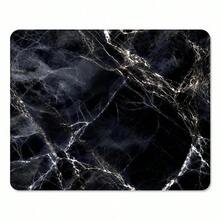 1pc Premium Marble Pattern Diatomaceous Earth Washing Machine Top Mat, Super Absorbent Quick Drying Anti-Slip With Backing Washer Dryer Protective Pad, Dustproof Mold-Proof Waterproof Scratch-Resistant, Easy To Clean Reusable Drainage Mat, Suitable For Laundry Room And Kitchen - Black and White - View 7