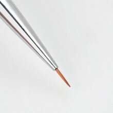 1pc Pink Diamond Handle Nail Art Brush, Multi-Function Flower Painting, Line Drawing, Hooking, Carving Pen, DIY Color Painting Nail Art Tool, Nail Tech Supplies - Pink - View 3