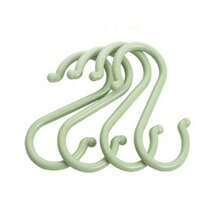 Random Colors -4pcs Colorful Plastic S-Shaped Hooks, Multi-Purpose Home Storage Hooks, S-Shaped Hooks, Suitable For Kitchen, Bathroom, Bedroom, Utility Hooks - View 10