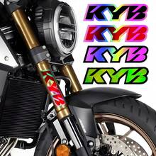 Stiker Peredam Kejut Motor KYB Tahan Air untuk Suspensi Garpu Depan Motor, Logo Stiker Vinil Tahan Lama untuk Dekorasi - A - View 1