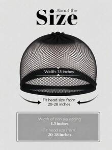 10/3pcs Topi Wig Elastisitas Tinggi, Topi Wig Jala Bernapas, Topi Wig Tak Terlihat untuk Berbagai Bentuk Kepala, Topi Wig Jala Unisex, Alat Wig, Topi Wig - MultiWarna - View 6