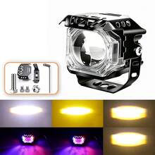 1 buah Lampu Depan LED Heyword Dirancang Untuk Penggunaan Eksternal, Menyediakan Pilihan Lampu Jauh dan Dekat, Efek Strobo dan Fungsi Mata Setan, Dilengkapi dengan Braket yang Dapat Diatur. Sempurna untuk Sepeda Motor, Sepeda Listrik, Skuter, Baterai Tidak Termasuk - 1 buah - View 11
