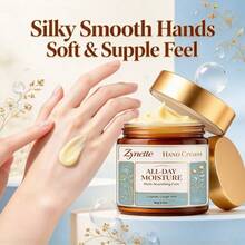 Zynette Hand Cream, Long-Lasting Moisturizing & Water-Locking, Non-Greasy Formula, Enriched With Ceramide, Collagen And Aloe Vera, Suitable For Daily Hand Care For Dry And Rough Hands, 60g / 2.12oz - Cream - View 3