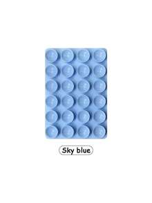 Strong Suction Thickened 24-Piece Single-Sided Silicone Phone Suction Cup Live Streaming Phone Holder, Adhesive Backing, Easy To Use, Durable, Silicone Material, To Use - Multicolor - View 16